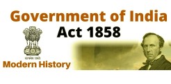 भारत सरकार अधिनियम 1858 