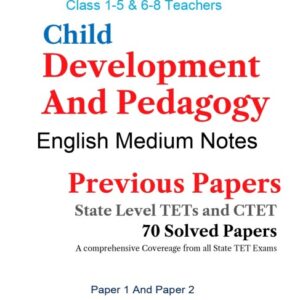 Child Development and Pedagogy Eenglish Medium Notes